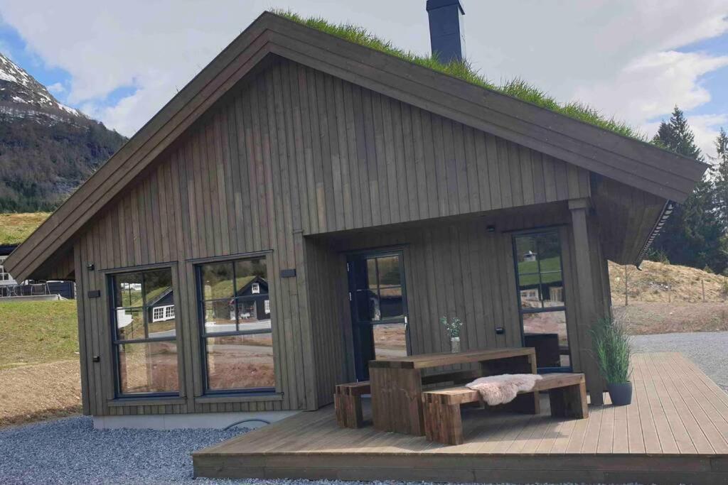 Hytte I Stryn Med Elbil Lader Exterior photo