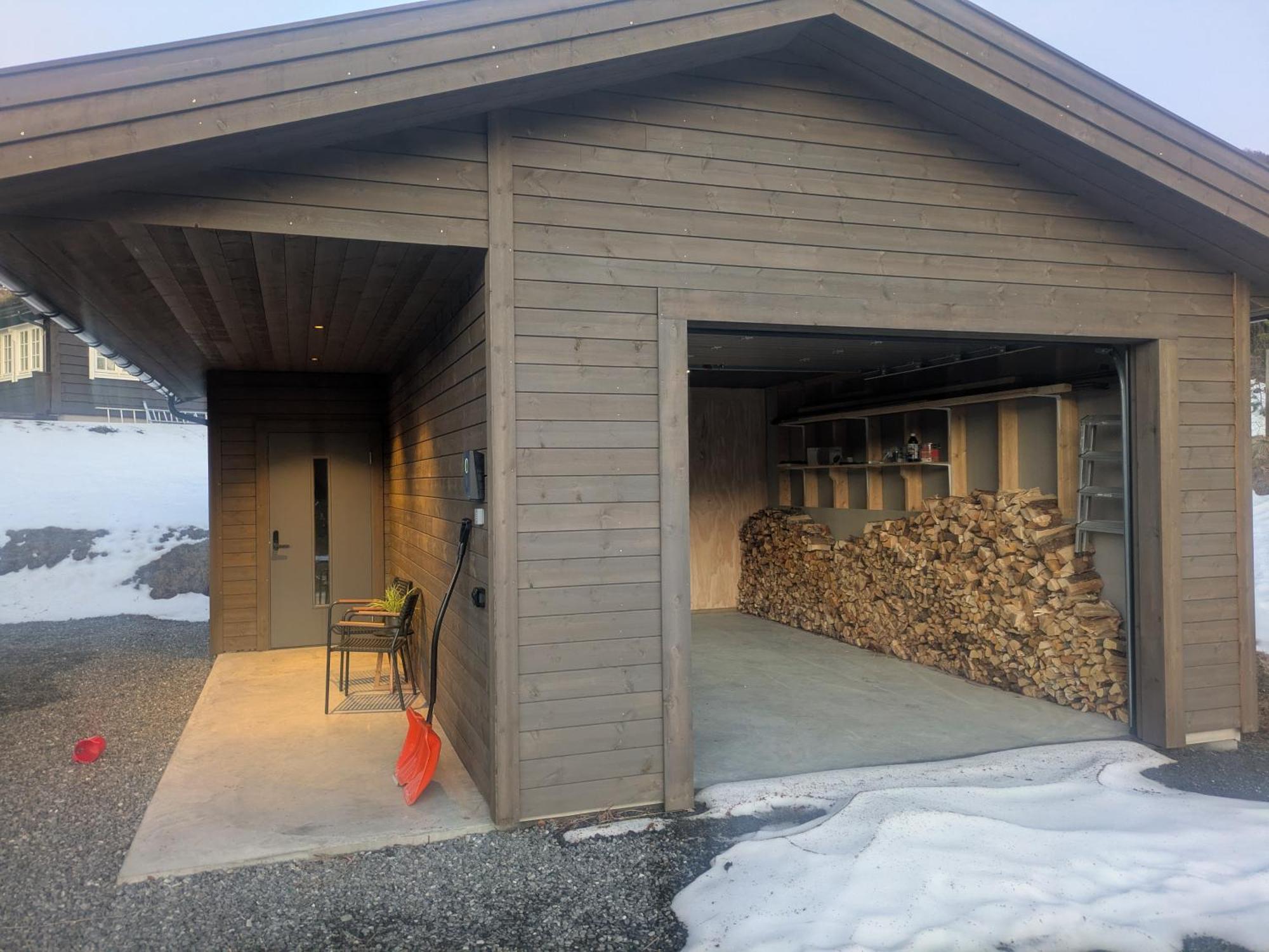 Hytte I Stryn Med Elbil Lader Exterior photo